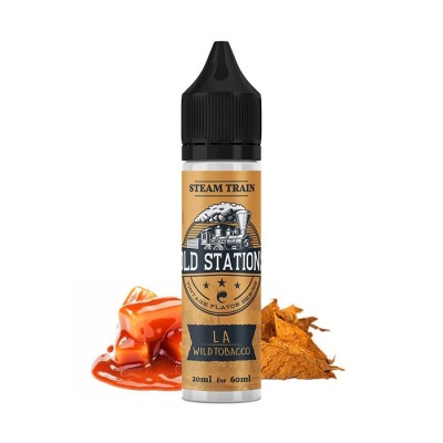 Steam Train Old Stations LA Wild Tobacco 60ml Steam Train Old Stations LA Wild Tobacco 60ml